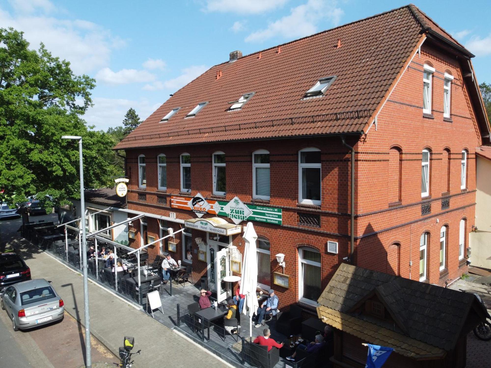 Hotel Gaststaette Zur Eiche Hanóver Exterior foto